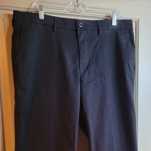 Men's Haggar 38X30 black khakis